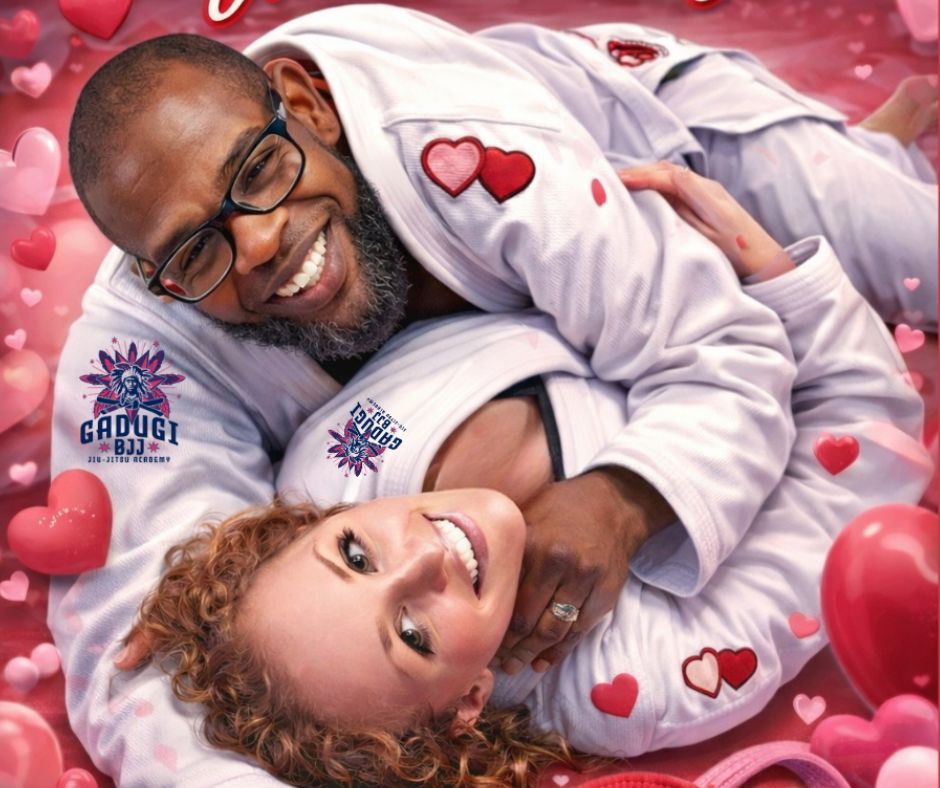 Looking for a different kind of Valentine’s date? Gadugi BJJ invites couples to the mats