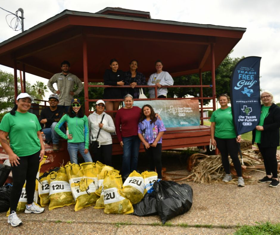 Local volunteers take part in Keep Kingsville Beautiful cleanup effort